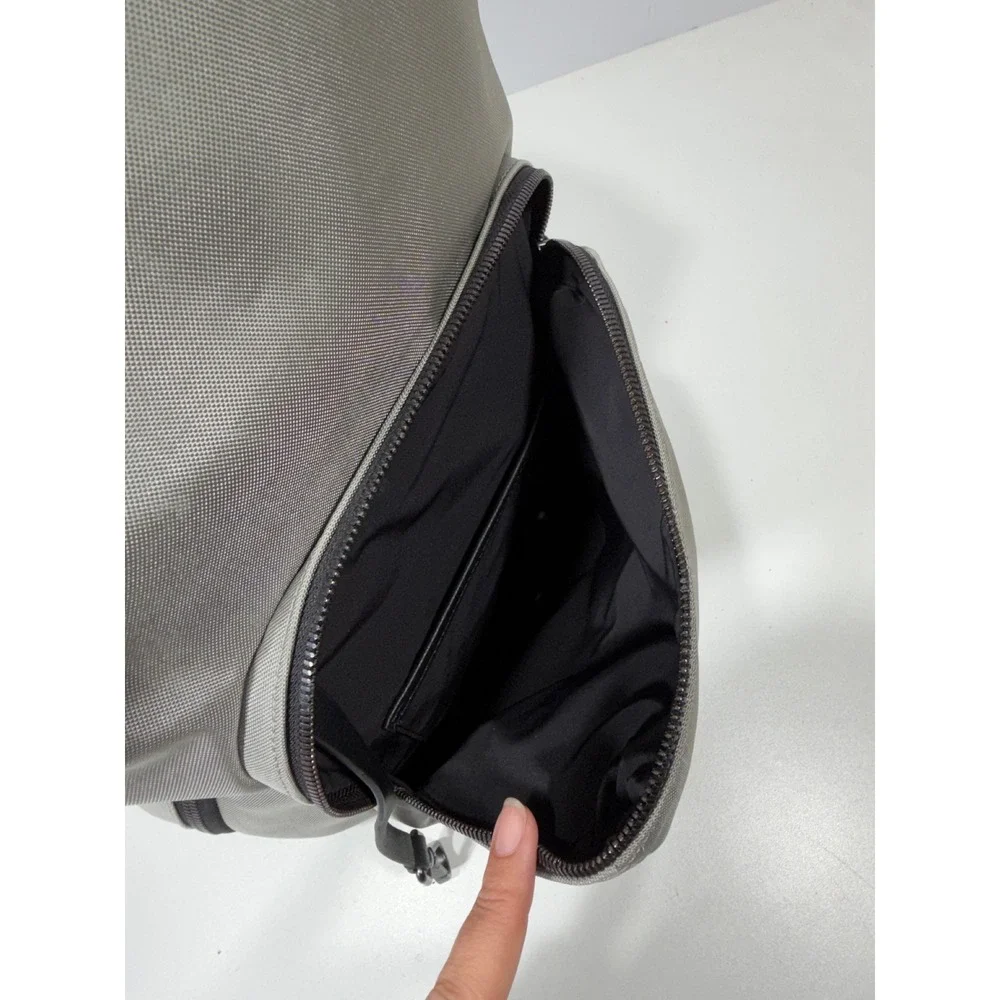 July Carry all Backpack Moss Grey Water Resistant Nylon Travel Laptop Bag